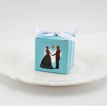 100 шт Складные DIY свадебные коробки конфет для идей свадебные сувениры и подарки коробки Свадебные украшения Rregalos E Boda Hediye Kutusu 2024 - купить недорого