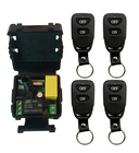 Wireless Remote Control Light Switch AC220V 1CH 10A Relay Output Radio Receiver Module+Belt buckle Transmitter 315Mhz/433Mhz 2026 - buy cheap Wireless Remote Control Light Switch AC220V 1CH 10A Relay Output Radio Receiver Module+Belt buckle Transmitter 315Mhz/433Mhz 2026 - buy cheap