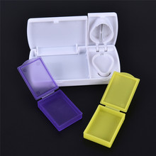 Portable Rectangular Cut Medicine Cutting Knife Pill Segmentation Break Off  Pill Container Storage Cutter Pill Case 2024 - buy cheap