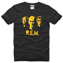 Rock Band R.E.M. Printed T Shirt Men Hip Hop Short Sleeve O Neck Cotton Man T-Shirt Summer Cool Tee Shirt Homme Camisa Masculina 2024 - buy cheap