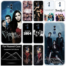 Hot The Vampire Diaries Fashion Soft Silicone Case for Huawei Mate 10 20 Lite Pro Y7 Y9 Prime 2019 Y5 2019 Y6 Prime 2018 Y5 2017 2024 - buy cheap