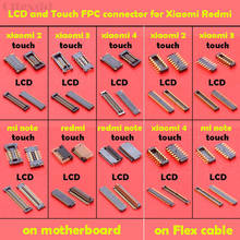 cltgxdd For xiaomi 2 3 4 note Mi2 Mi3 Mi4 redmi note LCD Touch screen digitizer FPC connector on Flex Cable and on motherboard 2024 - buy cheap