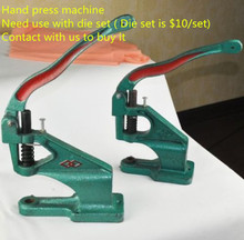 FREE SHIPPING BY EXPRESS hand press eyelet rivet  machine snap button clinching machine press machine corn machine 2024 - buy cheap