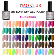 T-TIAO ClUB-Gel para uñas, laca de Gel UV LED, de larga duración, 90 colores, 7ML 2024 - compra barato