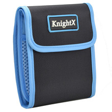 KnightX 3 4 6 карманов фильтр для камеры кошелек адаптер для объектива кольцо сумка для хранения чехол сумка держатель для Cokin UV CPL FLD ND цветной D5200 2024 - купить недорого