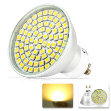 1x GU10 10w SMD 3528 60LED 80LED Warm White AC 220V Energy Saving Spotlight Spot Lights Home Lighting Lamp 2024 - buy cheap