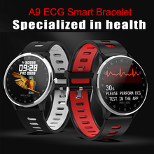 Reloj inteligente A9 pk n58 e04, resistente al agua, ECG, PPG, IP67, control del ritmo cardíaco y de la presión sanguínea 2024 - compra barato