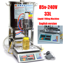 Stainless Steel Commercial Digital Control Viscous Liquid Filler Machine honey Quantitative Filler Machine honey filling machine 2024 - buy cheap