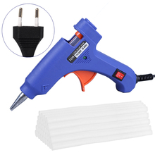 Hot melt glue gun 7mm Glue Stick Craft glues 20W 110~240V EU Plug Glue gun mini DIY repair power tool Professional Heat gun 2024 - buy cheap