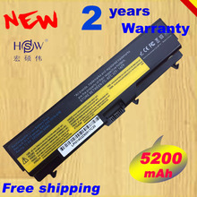 A HSW 5200 mah da bateria DO PORTÁTIL 10.8 v PARA Lenovo ThinkPad E40 L512 T410 E50 E420 L520 E425 SL410 T420 E520 t510 E525 bateria 2024 - compre barato