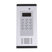 GSM Remote Access Control System Apartment Intercom Door Gate Open by Free Call LCD Screen Keypad supports 1000 users 2024 - buy cheap