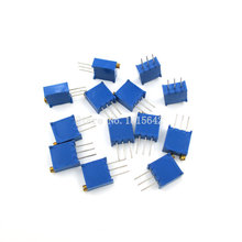 10PCS 3296W 2K ohm 202 Potentiometer High Precision 3296 Variable Resistors Wholesale Electronic 2024 - buy cheap