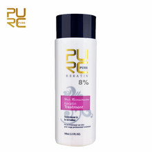 PURC 100 ml 8% Formaldeído Tratamento de Cabelo Queratina Brasileiro Fazer Alisamento Alisamento de Cabelo Danificado Reparo Cabelo Produtos de Cuidados 2024 - compre barato