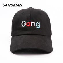 SANDMAN-gorra de béisbol con estampado de letras para hombre y mujer, gorro ajustable de algodón, Hip Hop, unisex 2024 - compra barato