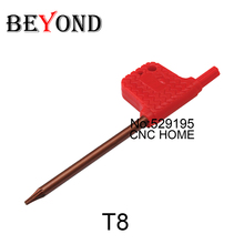 Destornillador de tornillo T8 para Xbox, llave de Bandera Roja, interno, 6, 50 Uds. 2024 - compra barato