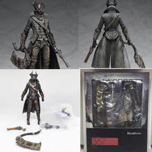 Game Figma 367 Bloodborne Hunter Action Figure Toy Doll Christmas Gift 15cm 2024 - buy cheap