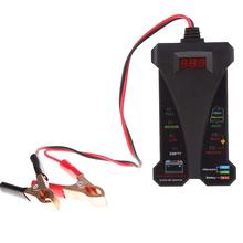 Testador digital de bateria de carro 12v, ferramenta de diagnóstico do analisador de sistema de carregamento de alternador 2024 - compre barato