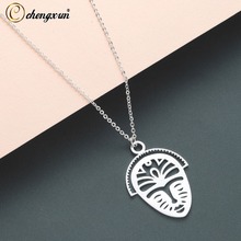 CHENGXUN Mysterious Mask Stainless Steel for Women Men Mandala Necklace Jewelry Unique Necklace Best  2024 - buy cheap