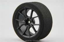 Pneus de espuma pré-colados 4 peças, 1/10, 26mm de largura, adequado para automóveis 1:10 touring 40r 23003 2024 - compre barato