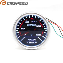 Автомобильный измеритель температуры воды CNSPEED, LED дисплей 2 дюйма, 52 мм, 12 В, 40-150 °C, с датчиком NPT1/8 2024 - купить недорого