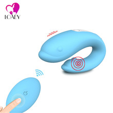 Female G spot Wireless Vibrator For Couple 10 Meter Remote Double Clitoral Massager Stimulator, Adult Silicone Sex Toy For Woman 2024 - buy cheap