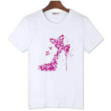 BGtomato-Camiseta rosa con estampado de tacones altos para hombre, camiseta con diseño personalizado, camisetas geniales de verano, camiseta de hip hop, oferta barata 2024 - compra barato