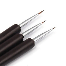 Mtssii 3 pçs/set Nail Art Liner Pintura Pen DIY Acrílico UV Gel Brushes Kit de Desenho Flor Linha de Grade de Design Francês ferramenta de Manicure 2024 - compre barato
