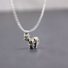 1pc DIY Vintage 3D Cow Stainless Steel Custom Necklace Chinese Culture Animal Zodiac Cattle Necklace Men Women Memorial Jewelry 2024 - buy cheap