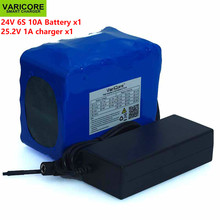 24V 10Ah 6S5P 18650 Battery Lithium Battery 25.2V 10000mAh Electric Bicycle Moped / Electric / Li-ion Battery Pack+ 1A Charger 2024 - buy cheap