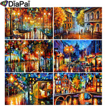 DIAPAI 100% Full Square/Round Drill 5D DIY Diamond Painting "Colorful woods" 3D Embroidery Cross Stitch Home Decor 2024 - buy cheap