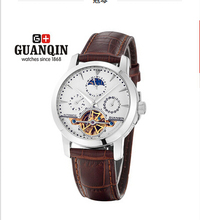 ORIGINAL GUANQIN Brand Watch Tourbillon Watches men luxury brand Sapphire Waterproof mechanical Watches  (GQ10028) 2024 - buy cheap