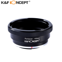 K&F CONCEPT Lens Mount Adapter for Pentacon 6 Kiev 60 Lens to Nikon AI F Mount Camera Body D90 D300 D700 D7100 D7000 2024 - buy cheap