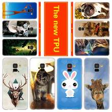 Phone for Samsung Galaxy J6 J4 Plus J8 J3 J7 2018 J5 J3 j7 2017 2016 j6 Prime Cover Case Cute Animals 2024 - buy cheap
