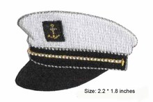 Parche bordado ancho de 2,2 ", bordado militar, parche para el sombrero de seaman, Parche de estilo militar 2024 - compra barato