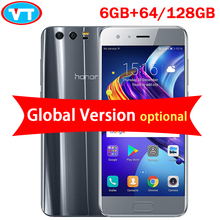 Global de Firmware Huawei Honra 9 6 gb 64 gb 5.15 "1920*1080 Android 7.0 Octa Núcleo Telefone Móvel impressão digital Dual Traseiro 20.0MP 12.0MP 2024 - compre barato