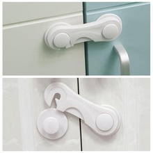 5pcs/lot Multi-function Child Baby Safety Lock Cupboard Cabinet Door Drawer Safety Locks Children Security Protector Baby Care 2024 - buy cheap