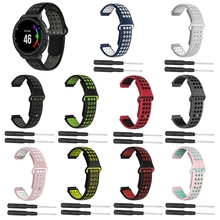 Silicone Watch Band For Garmin Forerunner 220 230 235 630 620 735 S20 S5 S6 2024 - buy cheap