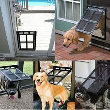 Dog Door Safety Dog Door Home Pets Supplies Cat Hole Dog Window Plastic Black Non-Toxic Home Convenient Cat Doors Safe Dog Door 2024 - buy cheap