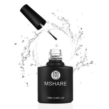 MSHARE Top Coat No Sticky Layer Non Cleaning Glossy No Wipe Top Gel Nail Polish Cover Long Lasting Health Resin Material MS01 2024 - buy cheap