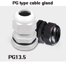 PG13.5 10pcs Nylon Cable conduit Gland IP68 High Quality Waterproof cable connection 6-11mm no waterproof Gasket  free shipping 2024 - buy cheap