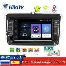 Hikity-radio con GPS para coche, reproductor Multimedia con Android 8,1, 2 Din, 7 pulgadas, WIFI, para Volkswagen/Passat/POLO/GOLF/Skoda/Seat 2024 - compra barato