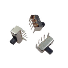 500 pces ss12f23 SS-12F23 spdt 1p2t toggle switch slide switches 5pin 3 + 2 90 graus comprimento do punho 4mm rohs 2024 - compre barato