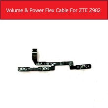 Genuine volume & power flex cabo para zte lâmina z max z982 power & volume controle lado keypads swith botão flex fita peças de reparo 2024 - compre barato