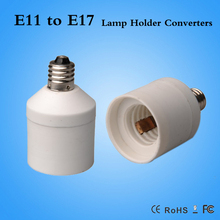 E11 TO E17 adapter Conversion socket High quality material fireproof material E17 socket adapter Lamp holder 2024 - buy cheap
