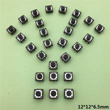30pcs 12x12x6.5MM 4PIN Tactile Tact G84 Push Button Micro Switch Self-reset New DIP Top Copper High Quality Sell At A Loss USA 2024 - buy cheap
