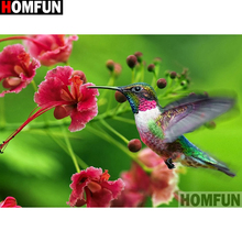 HOMFUN Full Square/Round Drill 5D DIY Diamond Painting "Birds and flowers" Embroidery Cross Stitch 5D Home Decor Gift A13943 2024 - buy cheap