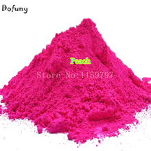 NEON Peach Color Shiny Fluorescent Phosphor Powder,Decoration Pigment Material for Nail Polish&Painting&Printing 2024 - buy cheap