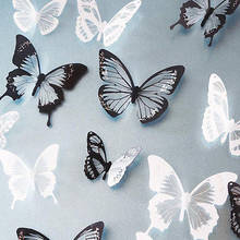 DIY 3D Butterfly Wall Stickers Art Design Colorful Girls Room Decal Cute Kids Room Decor Home Decoration 2024 - buy cheap