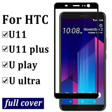 Full Cover Tempered Glass For HTC U11 U Ultra Play Plus Protective Film Screen Protector For HTC Uplay U11 U11plus Anti Scratch 2024 - buy cheap