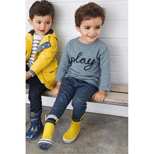 100% Terry Cotton Sweaters Hoodies Fleeces Sweatpants 2pc Children Suits Bebe Kids Brand New 2022 Baby Boys Clothes Sets Outfits 2024 - buy cheap